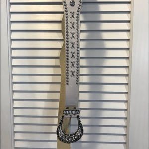 Vintage western Studded belt